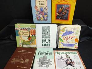 lot 644 image: Community, Church, and Organization Cookbooks