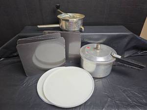lot 659 image: Pressure Cooker, Food Mill, and More