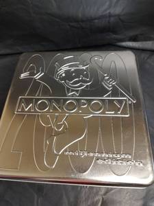lot 709 image: NIB Monopoly 40th Anniversary Millennial Edition Board Game with Holographic Game Board