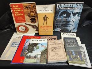 lot 720 image: Kansas Western History Books