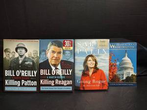 lot 733 image: Political Biography and History Book - Bill OReilly, Sarah Palin, Washington Guide