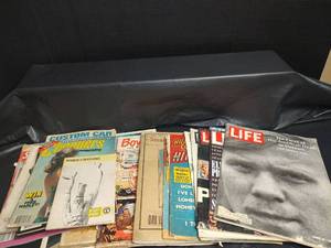 lot 758 image: Mixed Magazine Collection Life, Boys Life, Choppers, Hit Parade, Kennedy and More