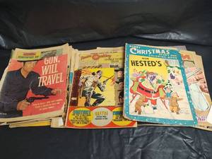 lot 759 image: Vintage Comic Books, Mixed Titles