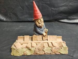 lot 792 image: Tom Clark Gnome with Scrabble Letter Blocks