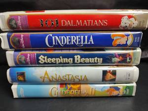 lot 875 image: Disney Classic VHS Movies