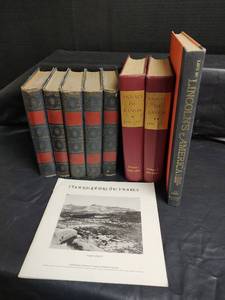 lot 918 image: Historical Books - Kansas Annals, Lincolns America, World History, and Photography