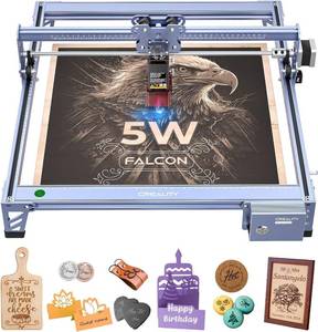 $139 Creality Falcon 5W Laser Engraver, 0.06mm, 400 415mm Working Area