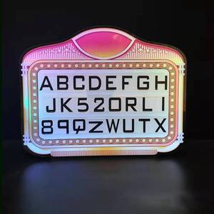 $550 VIP Bottle Service Sign Lights, Handheld LED Letter Presenter