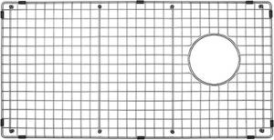 lot 3828 image: $54 Serene Valley Sink Grid 28-14 x 14-38, Side Drain NDG2814S