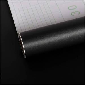 lot 3900 image: VEELIKE 27.7x118 Black Peel-and-Stick Wallpaper Removable