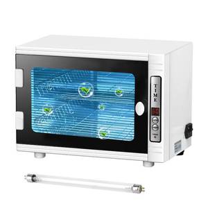 lot 3911 image: $76 Nail Tool Cleaning Machine, 12L Manicure Cleaner Cabinet