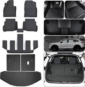 lot 3943 image: $120 Mazda CX-9 Floor Mats & Trunk Mats, Sport Version, 2016-2023, TPE