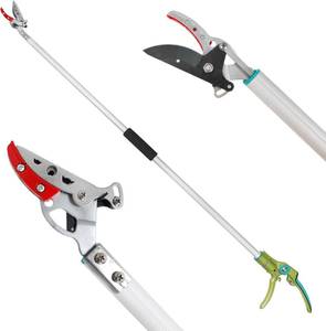 lot 3988 image: GARTOL Cut & Hold Pruner, 4.2 ft, 180  Rotating Handle, SK5 Blade