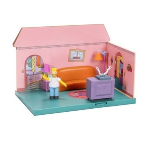 lot 4006 image: The Simpsons Living Room Diorama Playset