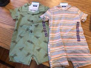 lot 4066 image: 2 pack Carter s 24 month rompers