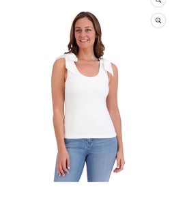 lot 4084 image: XS-Womens French Connection Bow Tank Top