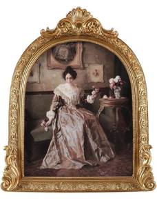 lot 1317 image: Vintage Picture Frames 8x10 Ornate Bronze Antique Picture Frames for Wall and Tabletop Vintage Photo Frame Victorian Home Decor Gallery Wall Decor in Arch Shape