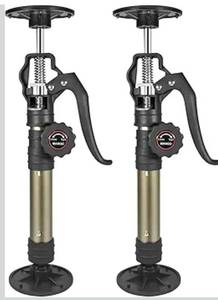 MANQO Cabinet Jacks for Installing Cabinet 3rd Hand Support System Adjustable Support Pole,Extends from 12.60 inch to 23.62 inch,Supports up to 156 lbs for Drywalls 2Pcs Set (Patent Design)