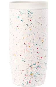 lot 1363 image: Simple Modern Travel Coffee Mug Tumbler with 360° Lid  Ceramic-Lined Insulated Stainless Steel Cold Brew Iced Coffee Cup  Gifts for Women Her Him  Voyager Signature  16oz  Cream Terrazzo