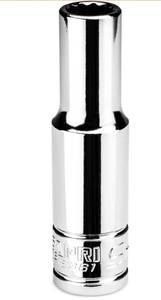 lot 1418 image: Capri Tools 9 mm Deep Socket, 38 in. Drive, 12-point, Metric