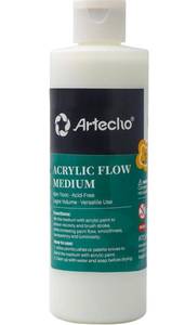 lot 1425 image: Artecho Pouring Effects Medium 8oz  236ml, Acrylic Medium for Acrylic Paint