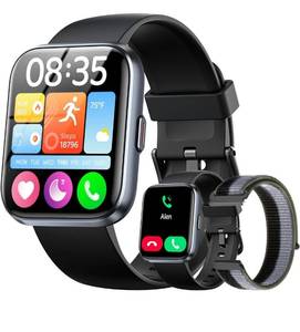 lot 1432 image: Smart Watches for Men (AndroidiPhones), 120 Sport Modes Fitness Tracker Watch with SpO2Heart Rate Monitor, StepsSleep Tracker, 1.85 HD Smart Watch with Bluetooth CallsMessages, 3ATM waterproof