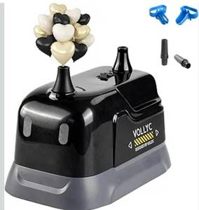 lot 1444 image: Balloon Pump Electric, Dual Nozzle Balloon Inflator Air Pump, Fast &amp Easy Inflation for Party Decorations, Birthday, Wedding, Baby Shower Lightweight, Portable Balloon Blower Machine