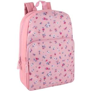 lot 1490 image: Trail maker Fun School Backpack for Elementary Middle School Girls and Boys  17 Inch Printed Backpacks for School Kids, Travel (Pretty Pink Flowers)