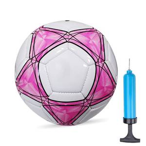 lot 1527 image: AYANICA Soccer Ball Size 3,4,5 Soft PU for Practice Training Gift Boys Girls Come with Assorted Color Pump and Needle