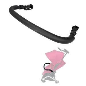 lot 1564 image: Feliliber Baby Stroller Accessories Bumper Bar, Crossbar Compatible with gb Pockit All City, All-Terrain, Cybex Libelle, Orfeo Strollers��PU Leather Surface (All-City Armrest) (Big Size)