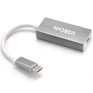 lot 1581 image: USBCele USB-C (Thunderbolt 3) to Mini DisplayPort Adapter, USB Type C to Mini Display Port 4K Cable Adapter for MacBook Pro, iMac, LED Cinema Display and More