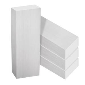 lot 1600 image: LOYORTY 4PCS Square Aluminum Flat Bar, 1x2x8 Inch Aluminum Block, 6061Square Aluminum Bar Stock, General Purpose Plate, 25MM Thickness T6 Solid New Mill Stock
