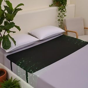 lot 1662 image: Grounding Mat for Bed Sleep & Deep Relaxation - Premium Grounding Pad Kit - Grounding PU Mat for Natural Energy Balance, Stress Support & Wellness