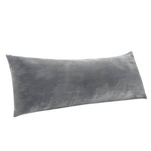 lot 1707 image: BEDELITE Body Pillow Cover with Zipper Closure, Super Soft and Cozy Fuzzy Fleece Body Pillowcase 20 x 54 Inches, Luxury Fluffy Plush Long Body Pillow Pillowcase for Fall and Winter(Gray)