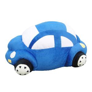 lot 1708 image: XiRiDa Car Plush Stuffed Pillow Plushie Car Shaped Toy Blue Stuff Gifts for Kids 13.7