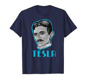 lot 1712 image: Nikola Tesla Tee Shirt T-Shirt Red XS