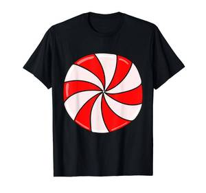 lot 1714 image: Christmas Peppermint Candy T-Shirt M