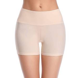 lot 9581 image: JOYSHAPER Slip Shorts for Women Under Dress Anti Chafing Thigh Bands Underwear Lace Stretch Safety Pants Large