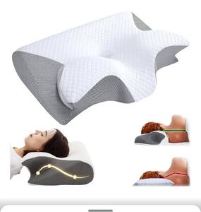 lot 9613 image: Vitasleep Migraine Pillow, Neck Pillow Hospitality Collection,