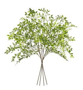 lot 9617 image: Ttranewsoo Artificial Greenery Stems, 43.3 Nandina Branches Tall Faux Plant Stems for Vase