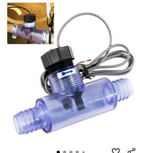 lot 9674 image: Sunluway 6560-857 Flow Switch Replacement Part Kit for Sundance Spas Heater with Transparent Tee Fitting, Complete Assembly Flow Switch Replaces