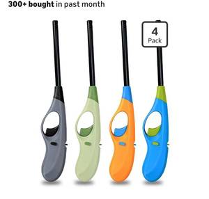 lot 9701 image: Butane Lighter, 4pcs Long Lighter for Candle Grill(No Butane)