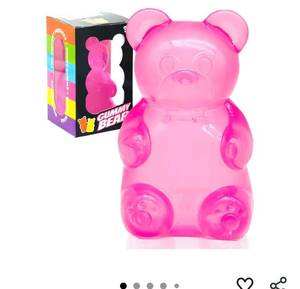 lot 9712 image: Stress Bear Squishy Ball, Gummy Bear Toy