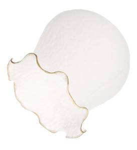 lot 9713 image: Alipis 5.11 Inch Clear Glass Lampshade Replacement for Pendant and Wall Light Fixtures Tulip Shape Lighting Accessory