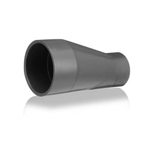 lot 9783 image: Pushglossy 3 X 2 PVC Pipe Fitting Schedule 40 Compatible with 429-E Series Eccentric Reducer Coupling Suitable for High-flow Capacity, Plumbing, Irrigation, Pool, Spa, Dark Grey