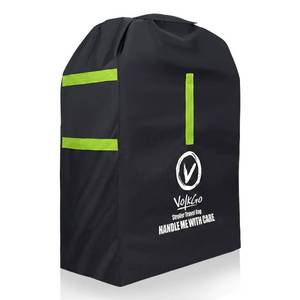 lot 9820 image: V VOLKGO Large Stroller Bag for Airplane, Jogger & Single Stroller Travel Bag - Fits Most Sizes, Gate Check Stroller Bag, Single Stroller Travel Bag, Stroller Cover, Durable