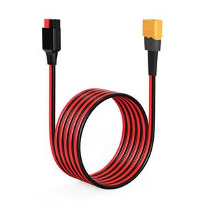 lot 9839 image: ELFCULB XT60 to Anderson Adapter, 12AWG XT60 Male to Anderson Connector Cable for Portable Power Station UAV RC Battery (6FT)