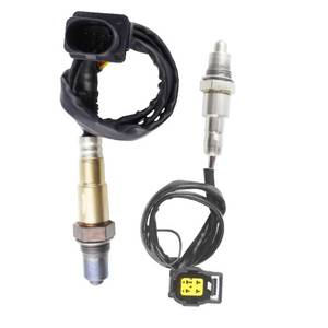 lot 9884 image: higherbro 2PCS Oxygen O2 Sensor 1 & 2 for 2015-2018 Mercedes-Benz C300 C300e E300 2.0L Upstream  Downstream
