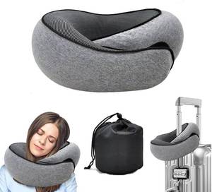 lot 9971 image: WEERSHUN Travel Pillows for Airplanes,2024 New Travel Pillow,Travel Neck Pillow Airplane Memory Foam Travel Pillow Neck Pillow for Traveling Suitable for Airplanes,Offices and Cars