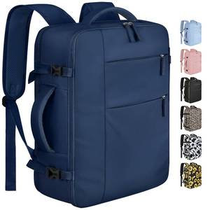 lot 9981 image: Capolo Travel Backpack for Women Men Waterproof Laptop Backpack Airlines Approved Carry On Backpack Bag Computer Bookbag for Business, Work, Traveling Fits 15.6 Inch Laptop(Dark Blue)
